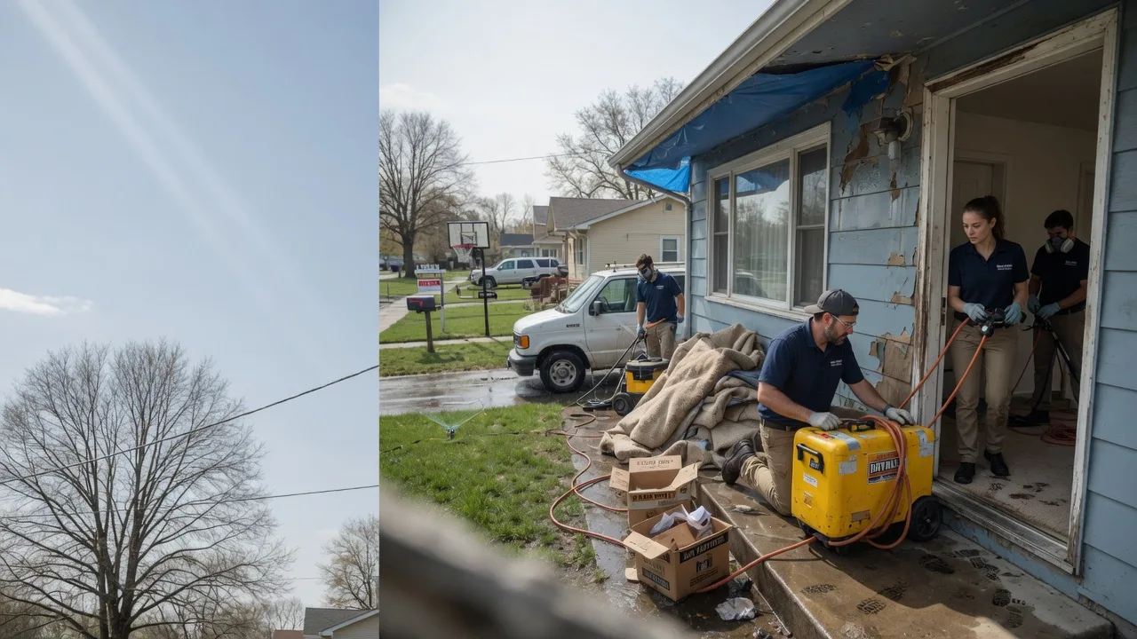Basement Flood Cleanup in Menan, ID near me